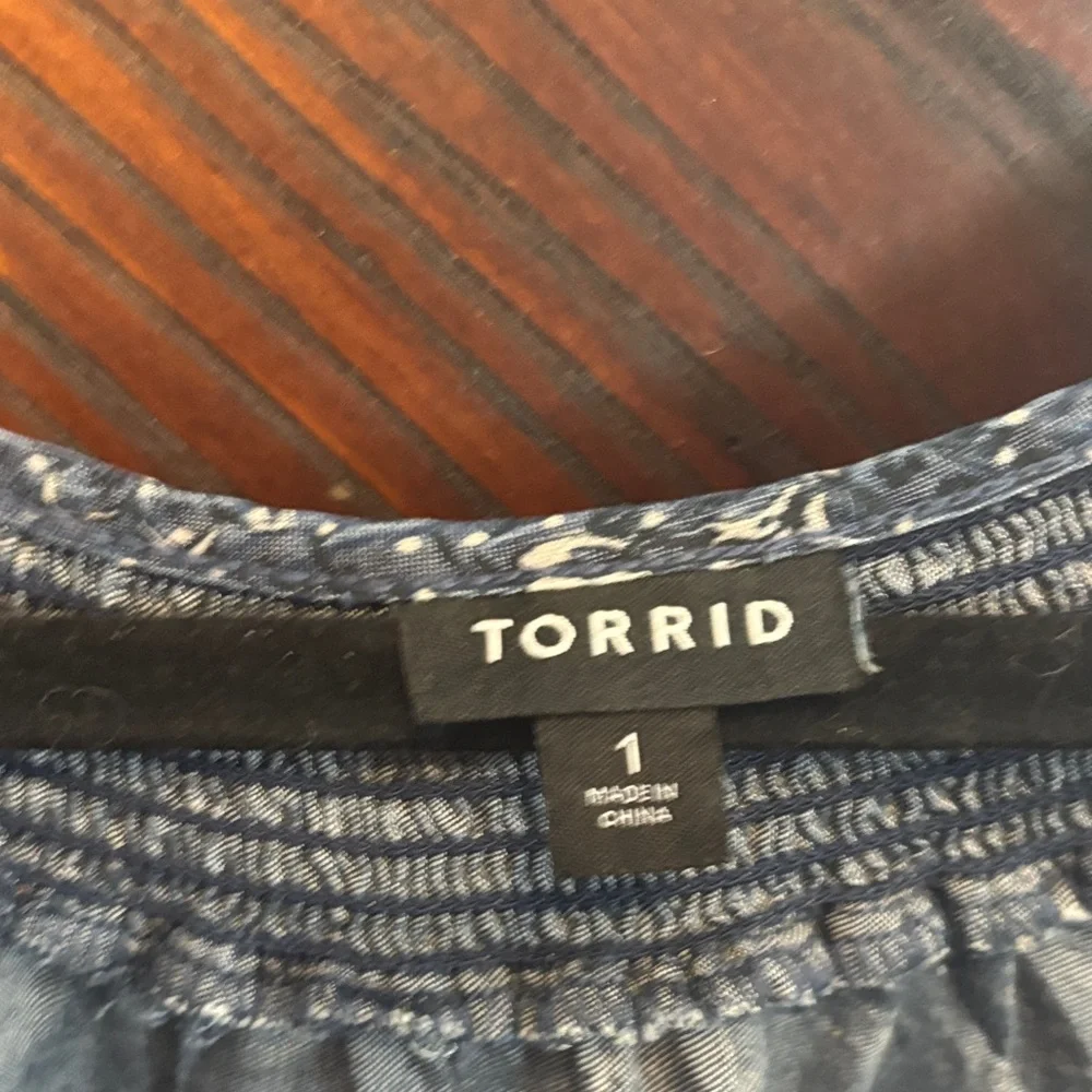 Torrid Navy Floral Dress - Picture 2 of 6